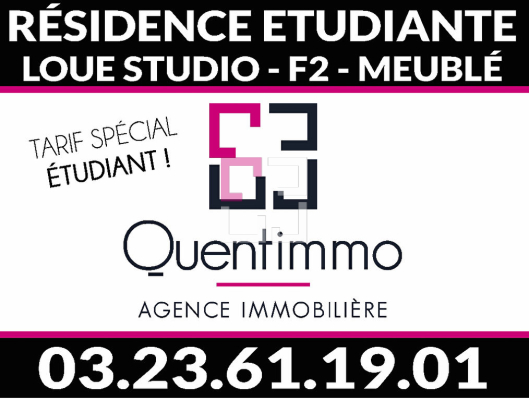 
Appartement Saint Quentin 1 pièce
