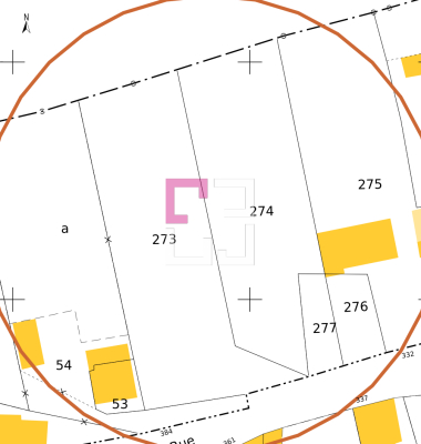 
Terrain ETREUX 3072 m²
