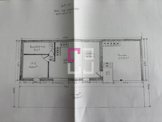 
Grange Bosmont Sur Serre 3 pièce(s) 117 m2
