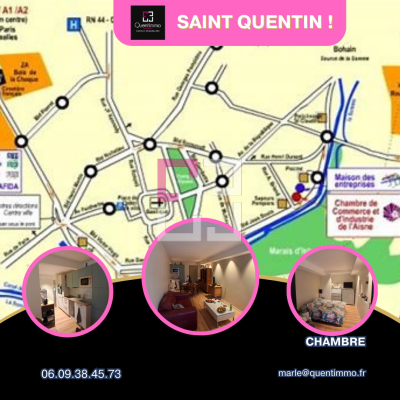 
Appartement Saint Quentin 2 pièce(s) 50.15 m2
