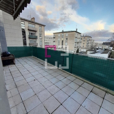 
LAON GARE. APT TYPE 3 + TERRASSE
