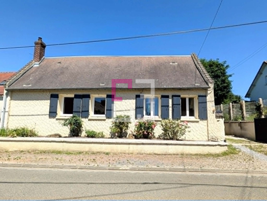 
Maison vivable de plain-pied à 5mn de Guiscard
