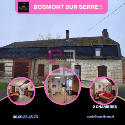 
Maison Bosmont Sur Serre 3 pièce(s) 92.7 m2

